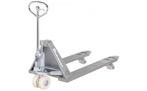 （株）スギヤス  BMJH15M-L  ビシャモン　準ステンレス製ハンドパレットトラック