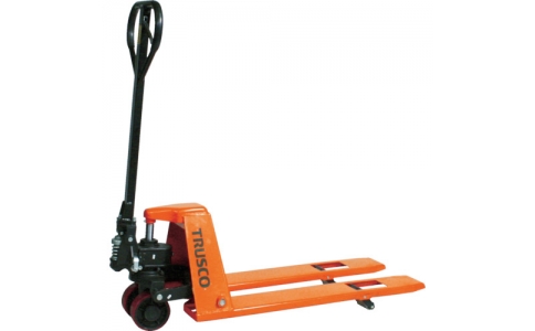 トラスコ中山（株）  THPSL-07-48  ＴＲＵＳＣＯ　ハンドパレットトラック　７５０ｋｇ　Ｌ８５０ＸＷ４５０　超低床式