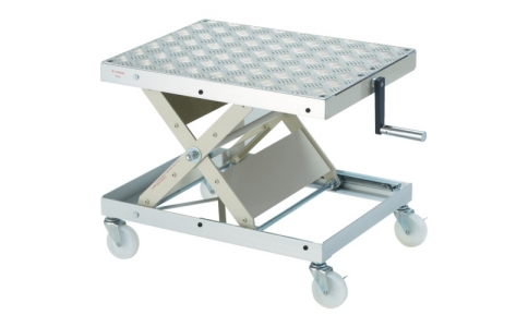 丸善精工（株）  LH-51S-1  丸善化工　ローハイシステム　リフター　スクリュー式　スチール製　移動式