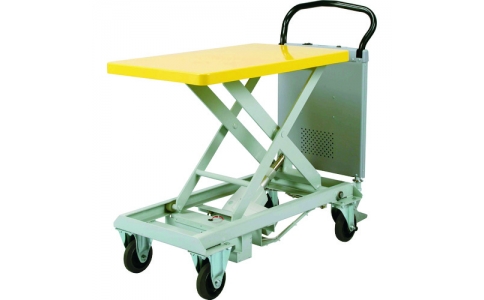 花岡車輛（株）  PLM-150  ダンディ　電動リニア式リフト台車　プレミアムダンディリニア　１５０ｋｇ　Ｗ８００×Ｄ５００