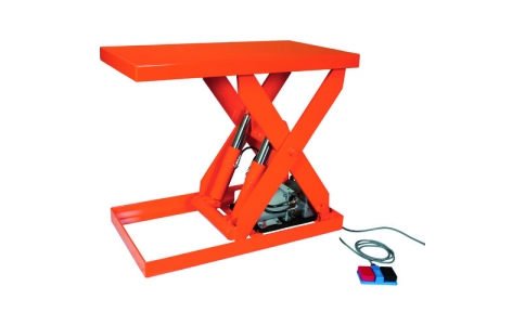 トラスコ中山（株）  HDL-100-0509  ＴＲＵＳＣＯ　テーブルリフト１０００ｋｇ　油圧式　５００Ｘ９００