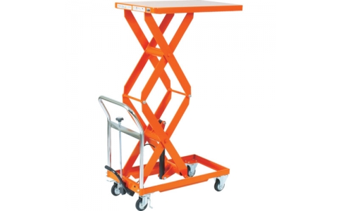 トラスコ中山（株）  HLF-200W  ＴＲＵＳＣＯ　ハンドリフター高楊程積載２００板寸８００×５００