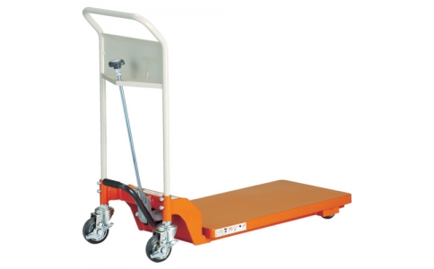 トラスコ中山（株）  HLF-S100-80L  ＴＲＵＳＣＯ　ハンドリフター　１００ｋｇ　７２０Ｘ４００　低床式