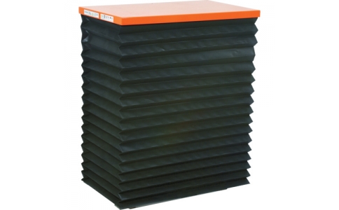 トラスコ中山（株）  4989999686289  ＴＲＵＳＣＯ　テーブルリフト１５０ｋｇ　電動ボールねじ式　５２０Ｘ６３０　蛇腹付