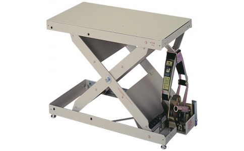 丸善精工（株）  LHU-38  丸善化工　ローハイシステム　リフター　油圧ジャッキ式　スチール製　固定式