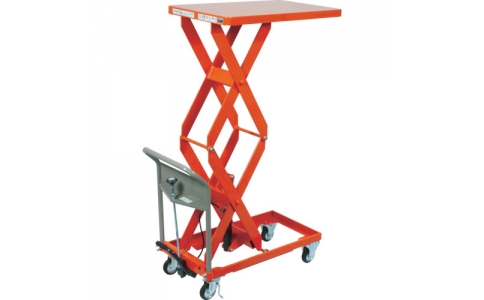 トラスコ中山（株）  HLFN-500W  ＴＲＵＳＣＯ　ハンドリフター　５００ｋｇ　５００Ｘ６００　高揚程型