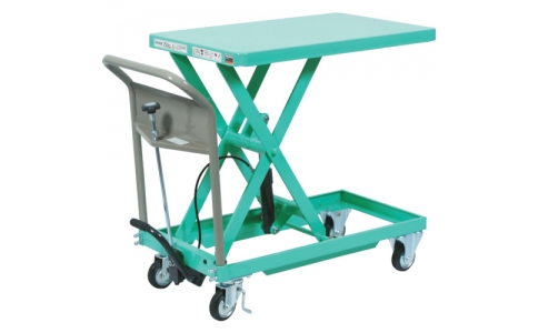 トラスコ中山（株）  HLFN-250G  ＴＲＵＳＣＯ　ハンドリフター　２５０ｋｇ　５００Ｘ８００　グリーン