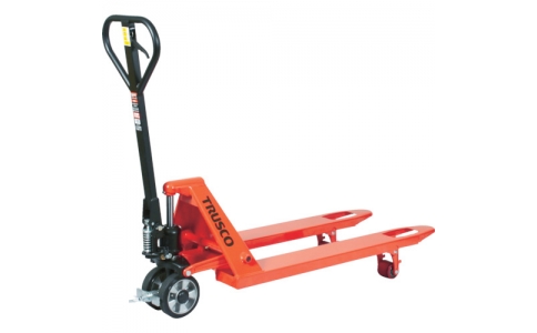 トラスコ中山（株）  THPT15-105-55S-PK  ＴＲＵＳＣＯ　ハンドパレットトラック１．５ｔ用　Ｌ１０５０Ｘ５５０　軽量型ＰＫ付