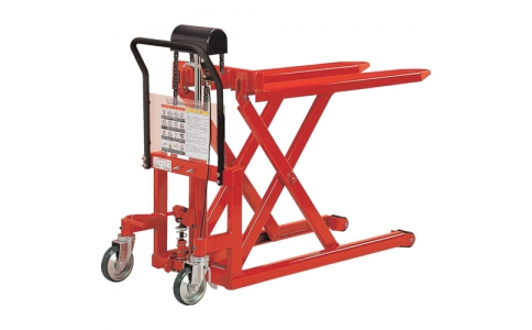 （株）スギヤス  LV50SST  ビシャモン　スクーパー（手動式）　脱着式テーブル付