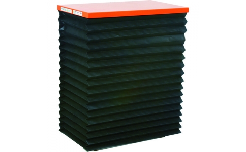 トラスコ中山（株）  HDL-L1058RJ-12  ＴＲＵＳＣＯ　テーブルリフト１００ｋｇ電動Ｂねじ１００Ｖ蛇腹付５２０×８５０ｍｍ