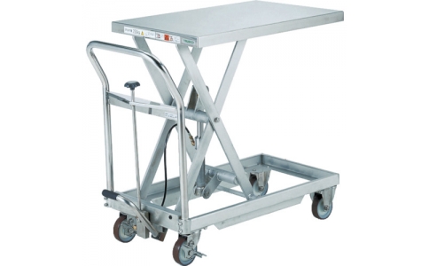 トラスコ中山（株）  HLFN-250SUSALL  ＴＲＵＳＣＯ　ＳＵＳハンドリフター　２５０ｋｇ　５００Ｘ８００