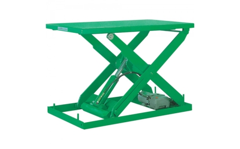 （株）スギヤス  NX100NAF  ビシャモン　テーブルリフト　ＮＸシリーズ　フットスイッチ　均等荷重１０００ｋｇ　揚程４００ｍｍ