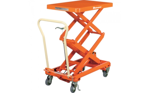 （株）スギヤス  BX30W  ビシャモン　リフターＢＸ（手動式）（油圧ペダル式）