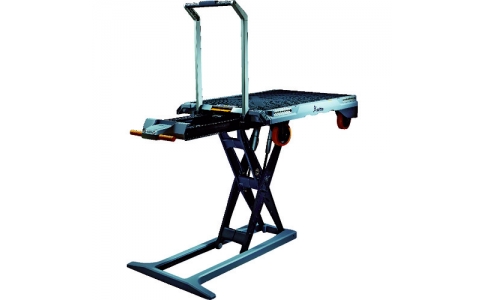 ホルビガー日本（株）  HB71955-100  ホルビガー　テーブルリフト　昇降台車本体　電動油圧式　均等荷重２５０ｋｇ　０．３７ｋＷ