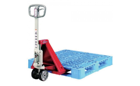 （株）スギヤス  BMP11S  ビシャモン　ハンドパレットトラック（樹脂パレット対応）