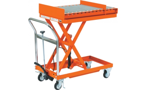 トラスコ中山（株）  HLF-150M1  ＴＲＵＳＣＯ　金型移動用リフター積載１３０ｋｇ板寸７２０×４００