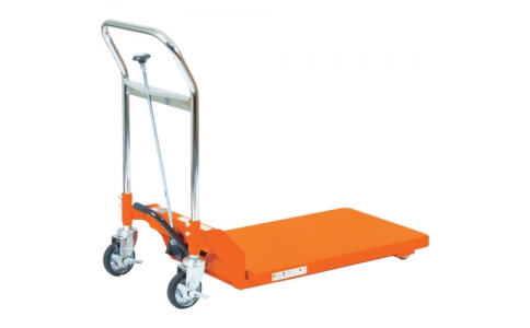 トラスコ中山（株）  HLF-600-90L  ＴＲＵＳＣＯ　ハンドリフター　６００ｋｇ　９００Ｘ６００　低床式