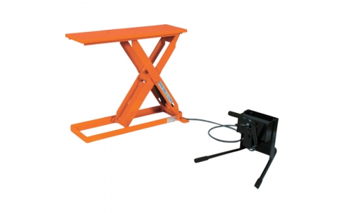 トラスコ中山（株）  4989999676730  ＴＲＵＳＣＯ　スリムリフト１５０ｋｇ　足踏式　９００Ｘ３００