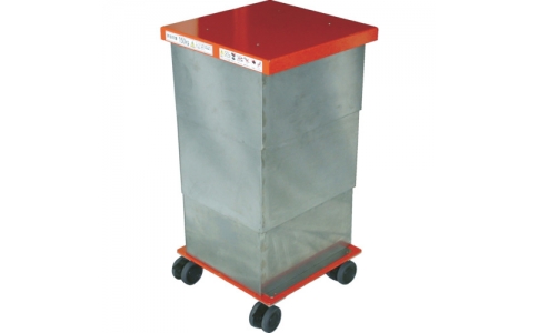 トラスコ中山（株）  HDC-W1555J-C  ＴＲＵＳＣＯ　テーブルリフト　電動Ｂねじ　５００Ｘ５００　蛇腹　車輪付