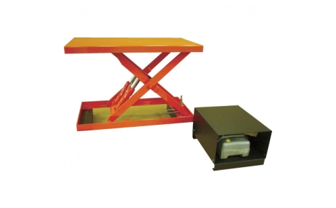 トラスコ中山（株）  FL25-509  ＴＲＵＳＣＯ　ピットレスローリフト２５０ｋｇ　電動式　９００Ｘ５００　超低床型