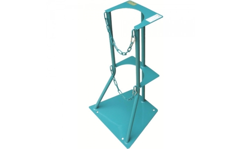 カミマル（株）  KS-1500-1  ＫＳ　ボンベスタンド　１５００Ｌ容器一本用