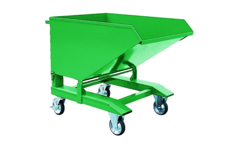 トラスコ中山（株）  VSP-120  ＴＲＵＳＣＯ　スクラップ台車　手動式　１２０Ｌ