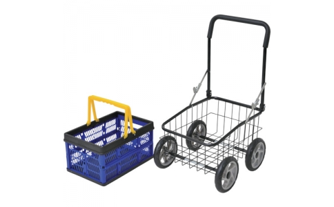 谷村実業（株）  3723000048  ＴＡＳＳＣＯＭ　カゴ付き便利カート　コンパクト