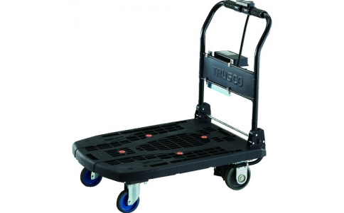 トラスコ中山（株）  MPK-SA906-BK  ＴＲＵＳＣＯ　カルティオビッグ電動センシングアシスト付　９００Ｘ６００　折畳ハンドル　黒