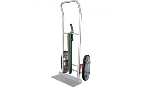 シシクＳＩＳＩＫＵアドクライス（株）  HT-CU-1  シシク　２輪運搬台車　ゴムクローラー式階段昇降タイプ