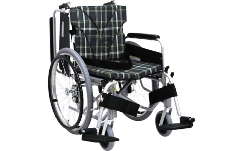 （株）カワムラサイクル  KA820-38B-LOXA9  カワムラ　簡易モジュール車いす　自走用（介助兼用）　Ａ９