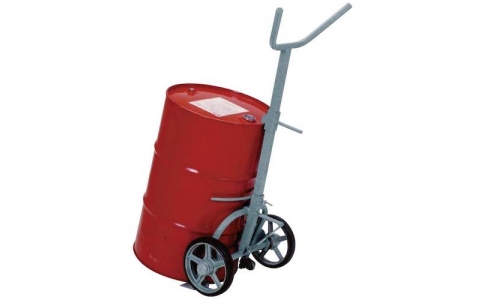 （株）ヨドノ  NO.59-300B  ヨドノ　ドラム缶運搬車　ゴム車輪付