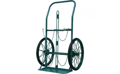 カミマル（株）  KU-O  ＫＳ　ボンベ運搬車（大車輪型）酸素７０００Ｌ容器、アセチレン７．０ｋｇ容器用