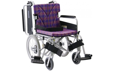 （株）カワムラサイクル  KA816-38ELB-MXA9  カワムラ　簡易モジュール車いす　介助用　Ａ９