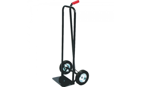 トラスコ中山（株）  HT-39N-BK  ＴＲＵＳＣＯ　【売切り廃番】スチールパイプ製二輪運搬車　ブラック