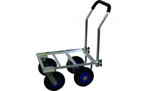 （株）アルミス  AK-46NPU  アルミス　前輪自在キャリーノーパンク