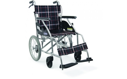 （株）カワムラサイクル  KV16-40SB  カワムラ　アルミ標準型介助用車いすＫＶ１６