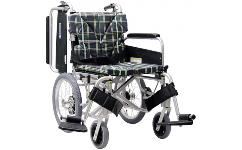（株）カワムラサイクル  KA816-40B-SLXA9  カワムラ　簡易モジュール車いす　介助用　Ａ９