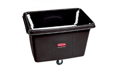 ニューウェルブランズ・ジャパン合同会社  461107  ラバーメイド　キューブトラック　スプリング昇降台付き　４００Ｌ　ブラック