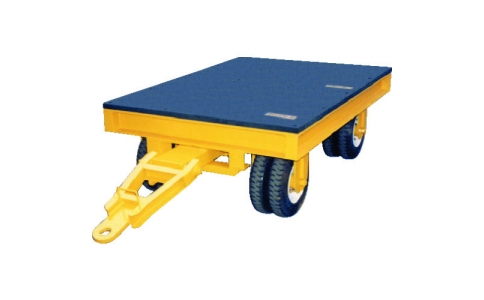 花岡車輛（株）  TS015A-K2  ダンディ　産業用多輌連結トレーラー　２輪ナックル式片牽引型（内輪差有り）　１５００ｋｇ