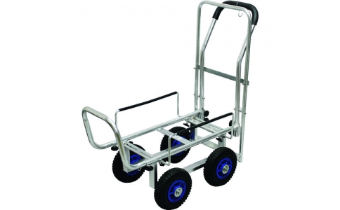 （株）アルミス  AKB-43NPU  アルミス　伸縮キャリー２００Φノーパンクブレーキ