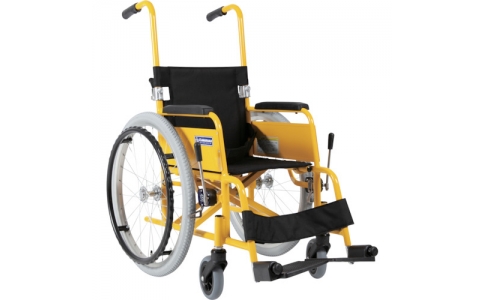 （株）カワムラサイクル  KAC-N32XRED  カワムラ　子供用自走車いす自走用（介助兼用）　レッド