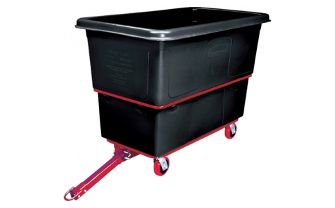 ニューウェルブランズ・ジャパン合同会社  47274107  ラバーメイド　キューブトラック　牽引式　８００Ｌ　ブラック