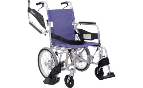 （株）カワムラサイクル  KFP16-42SBXA9  カワムラ　軽量車いす　ふわりすぷらす（ＫＦ）（介助用）Ｎｏ．９７