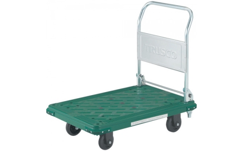 トラスコ中山（株）  MPX-720N-2  ＴＲＵＳＣＯ　ＭＰ樹脂製省音台車　折りたたみ式　７３８Ｘ４８８