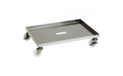 （株）テックサス  CCT-2D  テックサス　角型容器用ステンレス台車（トレータイプ）