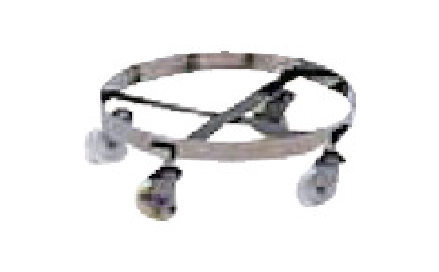 （株）テックサス  CCM-390E  テックサス　丸型容器用ステンレス台車