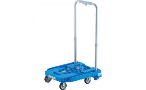 トラスコ中山（株）  WP-2G-B  ＴＲＵＳＣＯ　樹脂台車　カルティオミニ　ｗｅｅｇｏ　ブルー