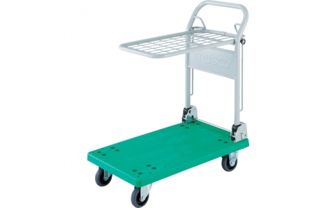 トラスコ中山（株）  TP-7014A  ＴＲＵＳＣＯ　樹脂台車　グランカート　折畳式簡易２段