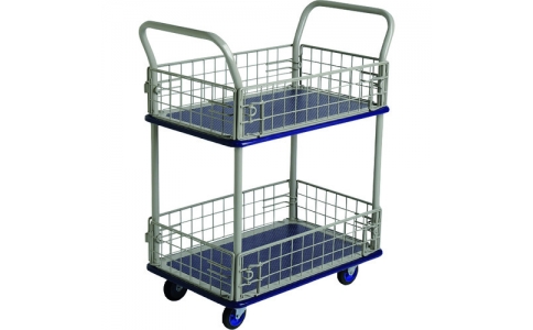 浅香工業（株）  183516  金象　キャリーラック２段式金網付　小