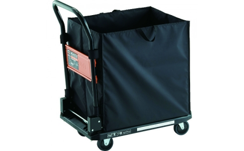 トラスコ中山（株）  MPK720BK-CHBA  ＴＲＵＳＣＯ　樹脂台車　カルティオ　ＣＨＢＡハンドトラックボックス付　ブラック